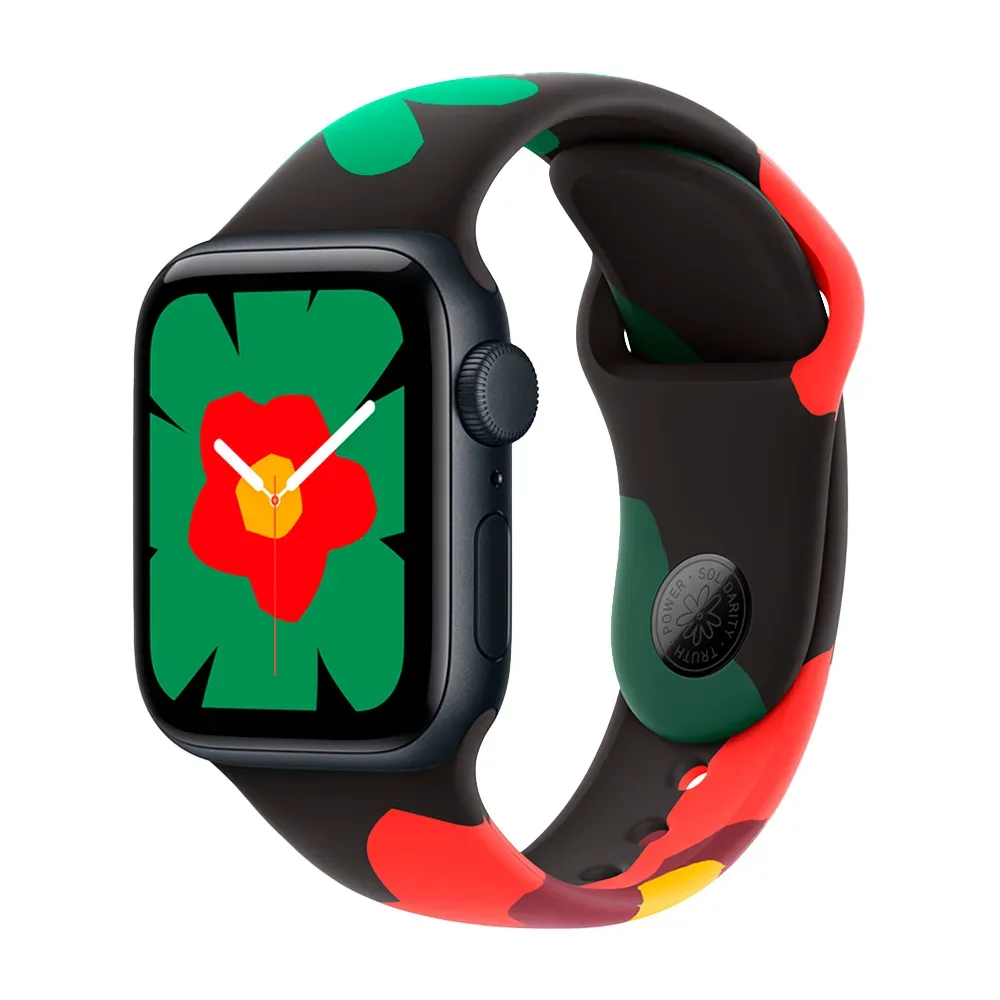 Умные часы Apple Watch SE 3 (2025) GPS, 40mm, Midnight Aluminium Case with Black Unity Sport Band, M/L