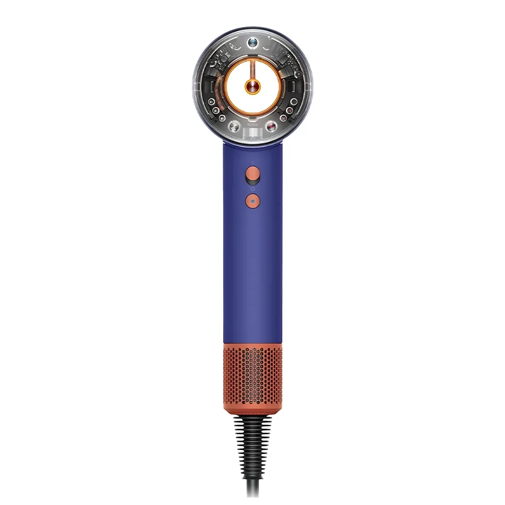 Фен Dyson Supersonic HD16 Nural, Vinca Blue / Topaz Orange (Синий / Оранжевый топаз)