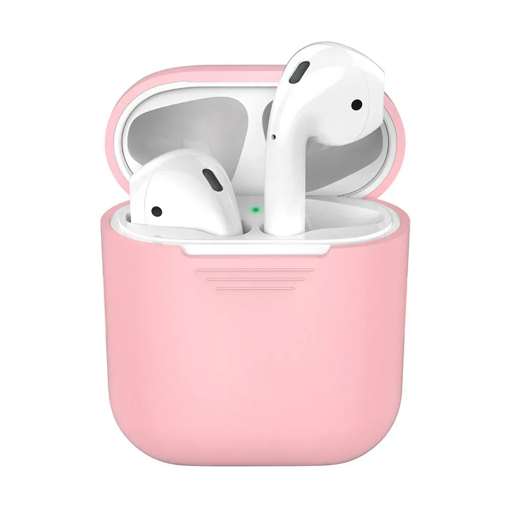 Чехол для наушников Apple AirPods 1 / 2, Pink (Розовый)
