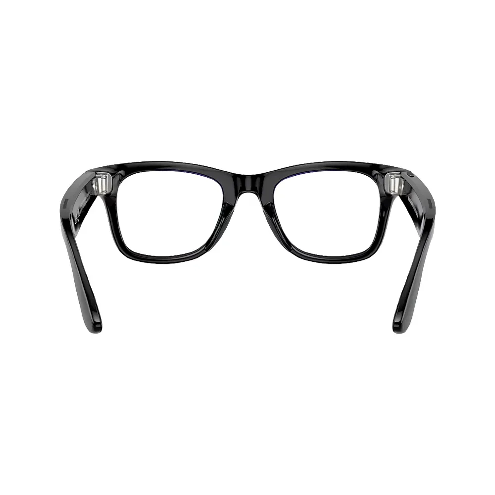Умные очки Ray-Ban Wayfarer Shiny Black / Clear, 150 - 50