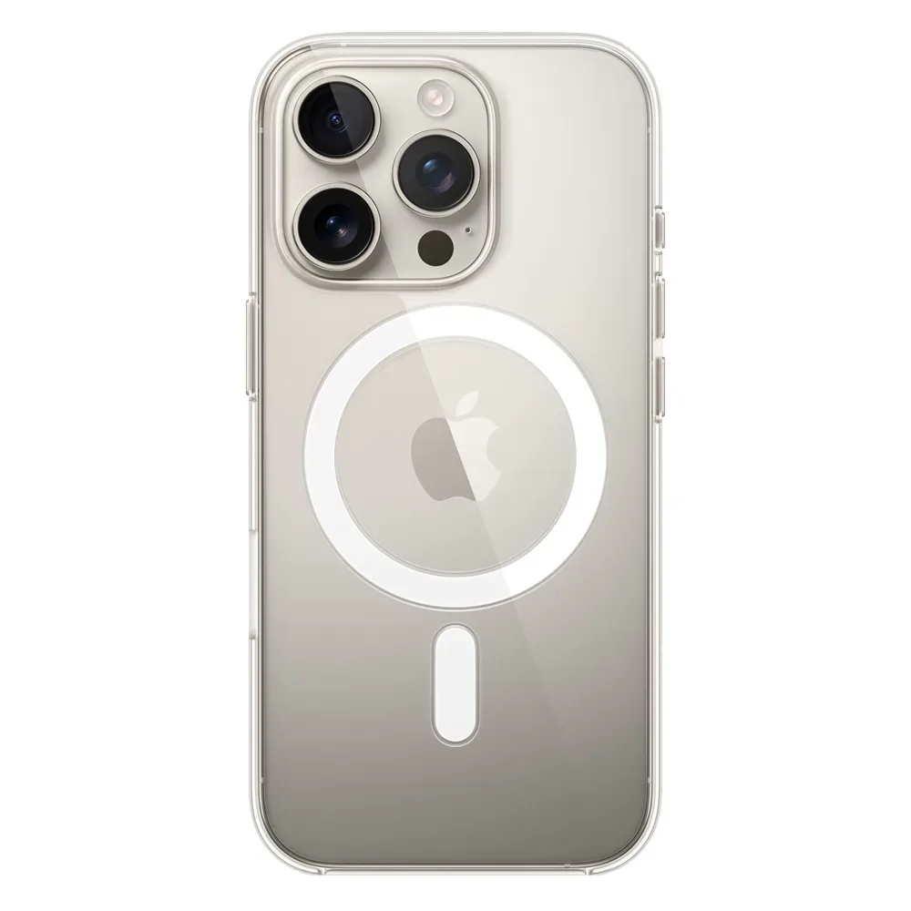 Прозрачный чехол с поддержкой MagSafe Apple Clear Case для iPhone 16 Pro