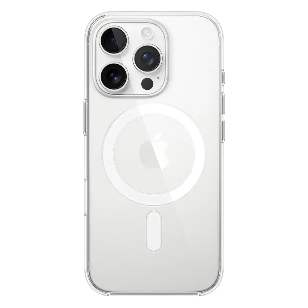 Прозрачный чехол с поддержкой MagSafe Apple Clear Case для iPhone 16 Pro