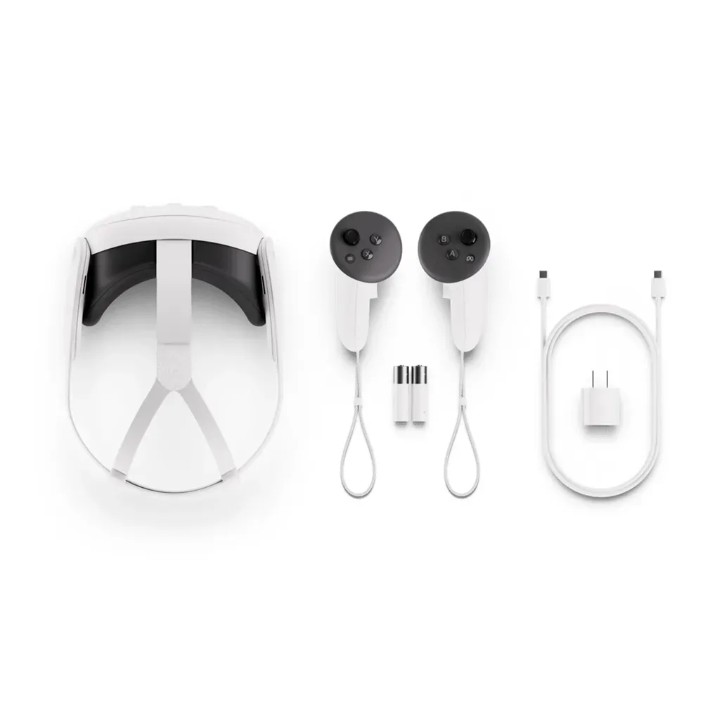 Шлем виртуальной реальности VR Oculus Quest 3 128GB, White (Белый)