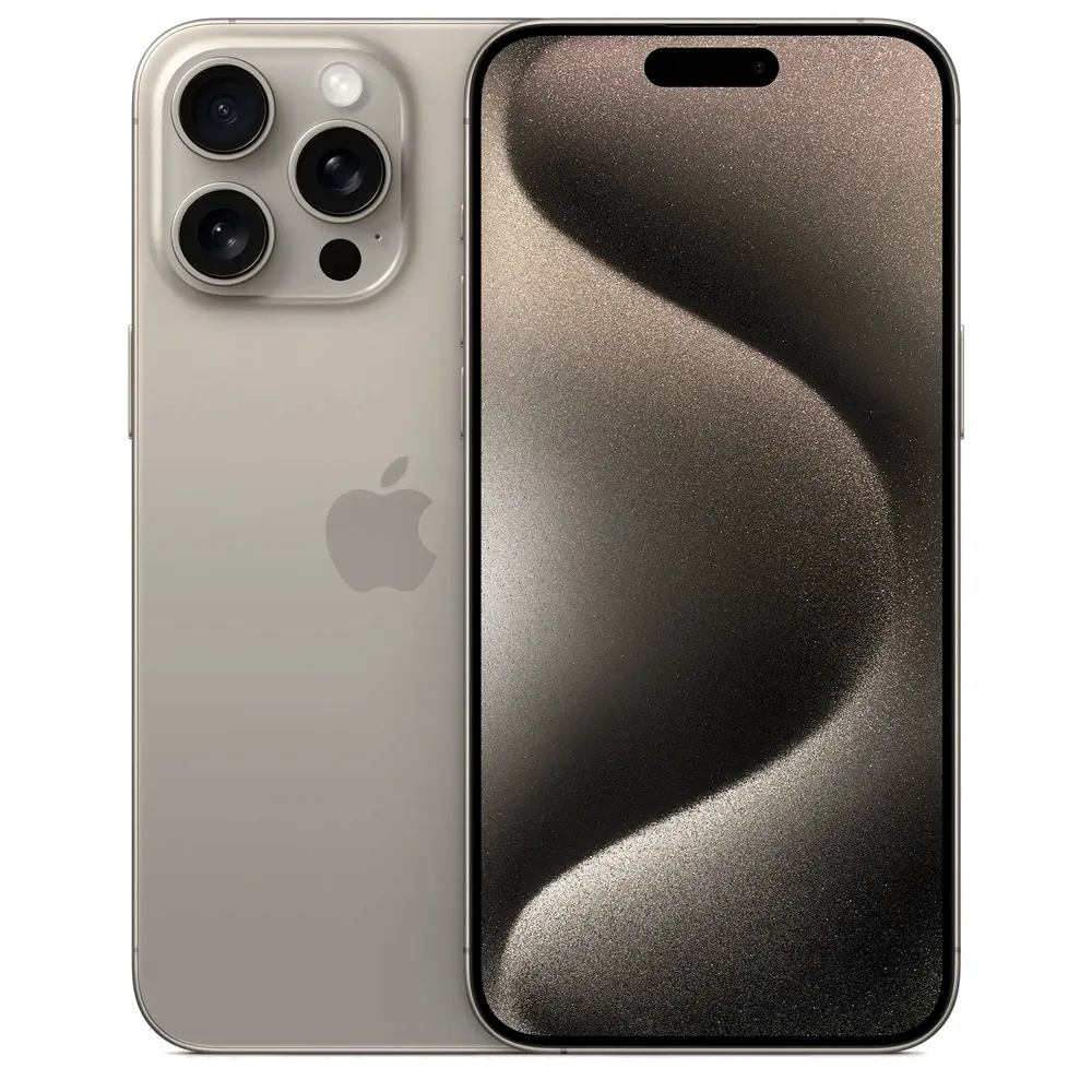 Смартфон Apple iPhone 15 Pro Max 1TB Dual Sim, Natural Titanium (Серый)