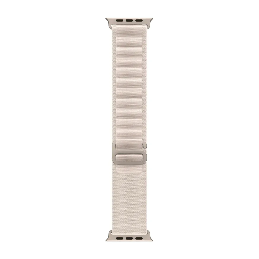 Умные часы Apple Watch Ultra GPS + Cellular, 49mm, Alpine Loop M, Starlight (Сияющая Звезда)