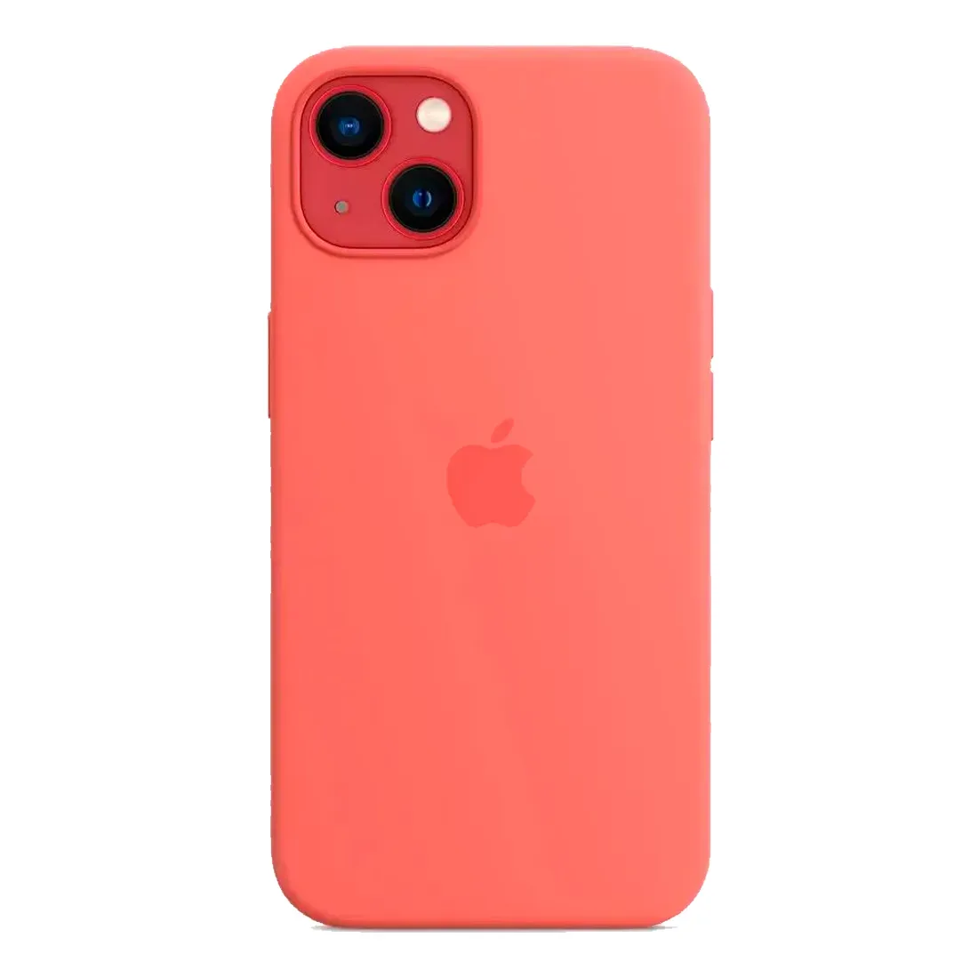 Силиконовый чехол с поддержкой MagSafe Apple Silicone Case для iPhone 13 mini, Pink Pomelo (Розовый помело)