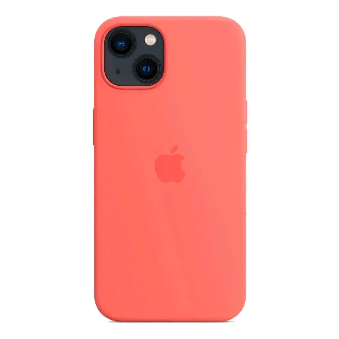 Силиконовый чехол с поддержкой MagSafe Apple Silicone Case для iPhone 13 mini, Pink Pomelo (Розовый помело)