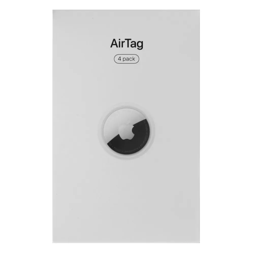 Беспроводная метка Apple AirTag (комплект — 4 штуки)