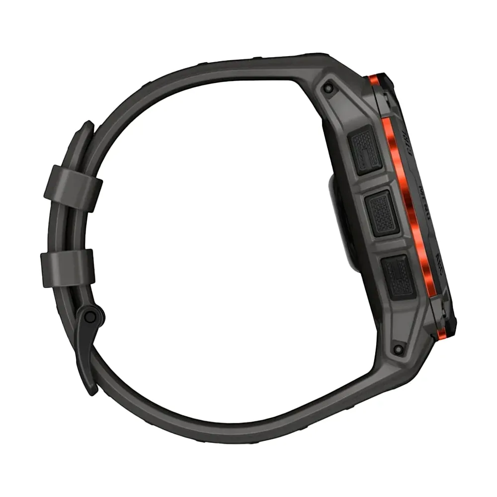 Умные часы Garmin Instinct 3, 50mm, Solar Black / Charcoal Band (010-02935-00)