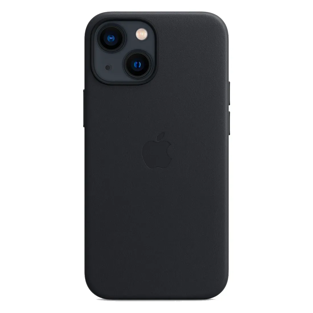 Кожаный чехол с поддержкой MagSafe Apple Leather Case для iPhone 13 mini, Midnight (Темная ночь)