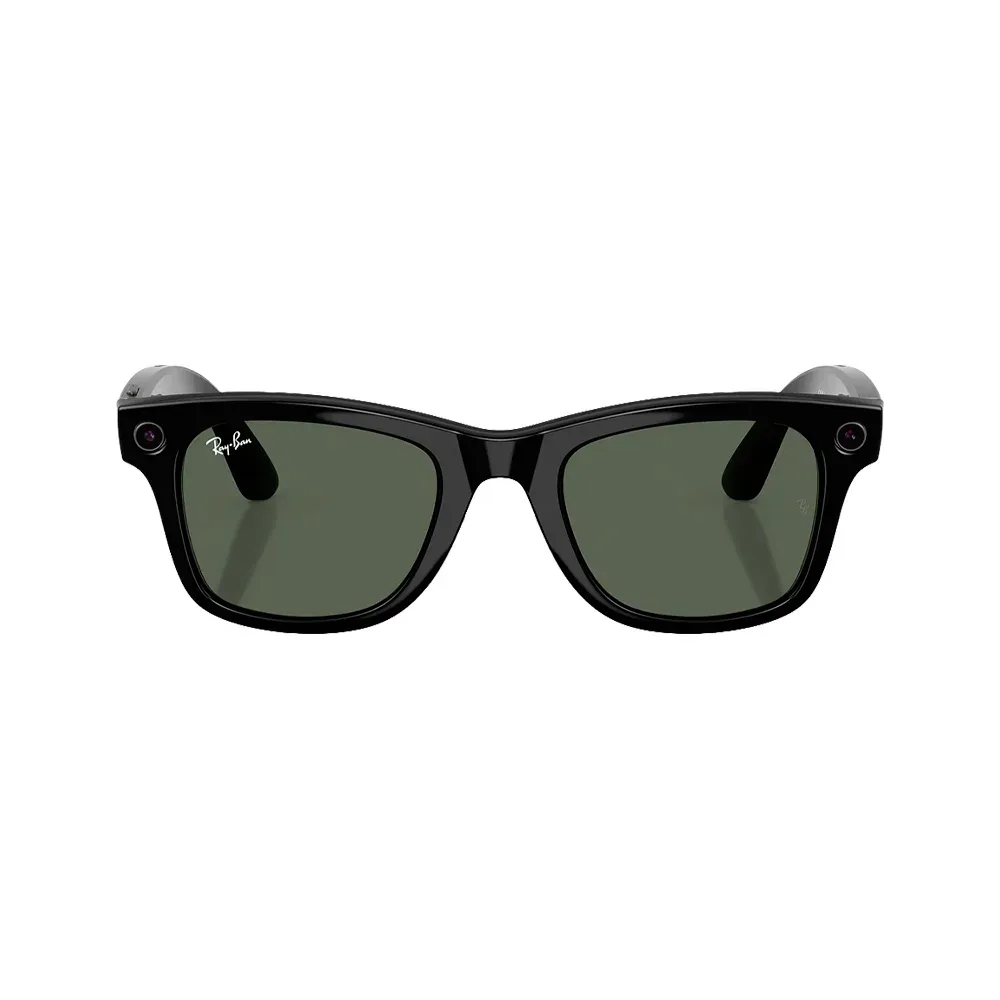 Умные очки Ray-Ban Wayfarer (Gen 2) Shiny Black / Transition Graphite Green, 155 - 53