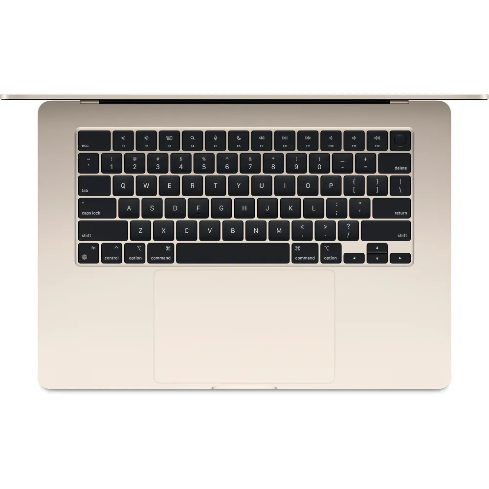 Ноутбук Apple MacBook Air 15 (M4, 10C/10C), 16/512GB, Starlight (Сияющая звезда) MW1K3