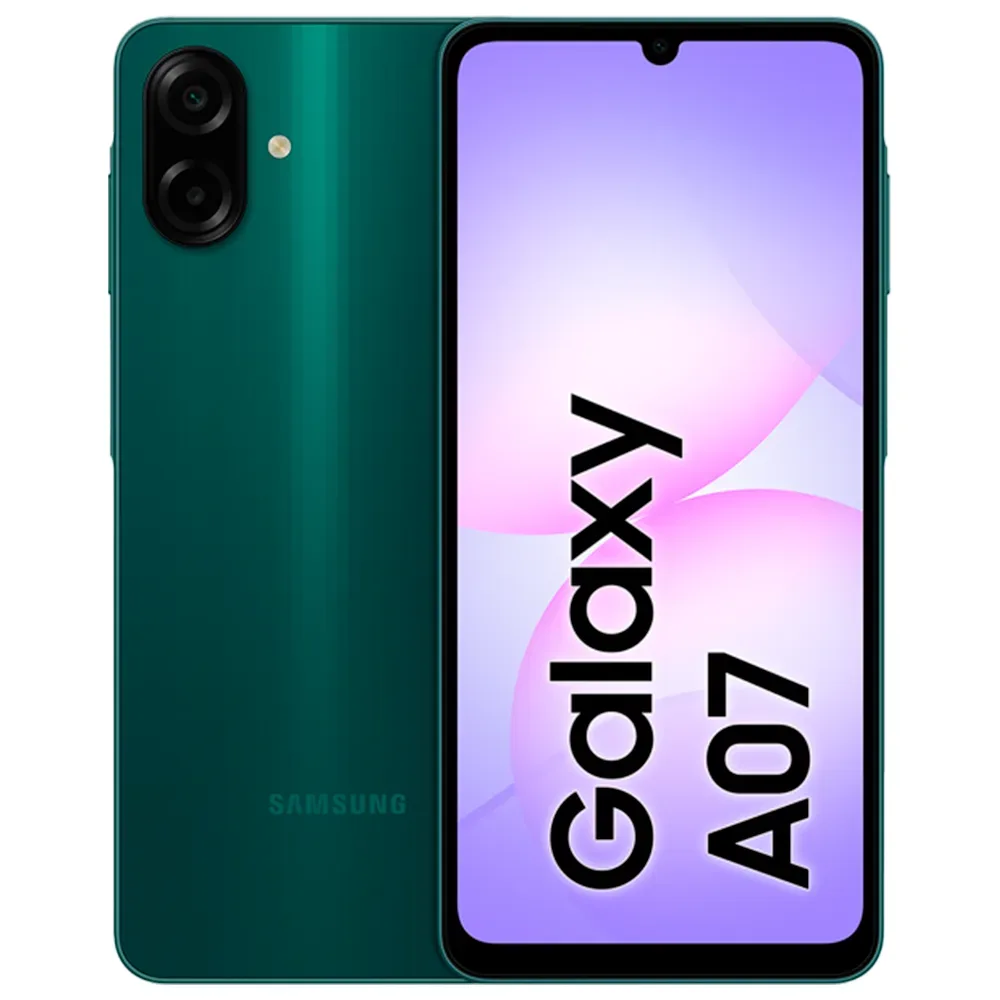 Смартфон Samsung Galaxy A07, 4/64GB, Green (Зеленый)