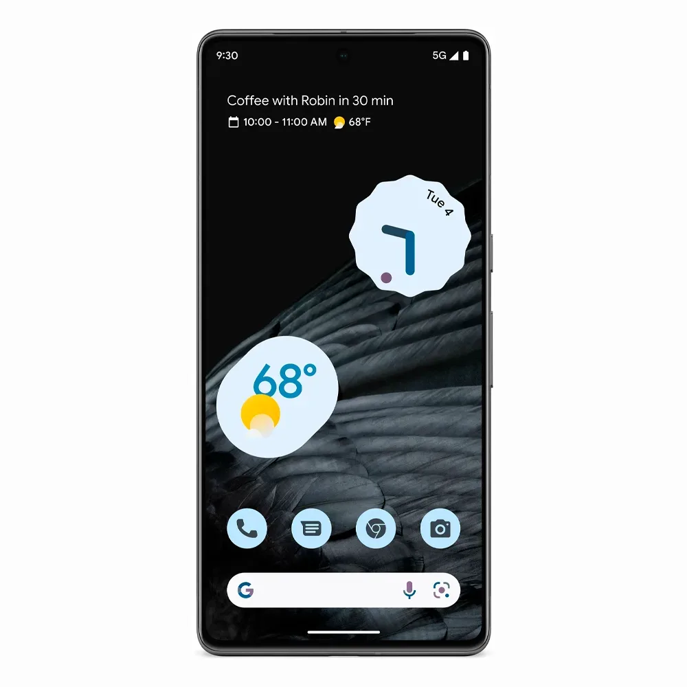 Смартфон Google Pixel 7 Pro 12/128GB, Obsidian (Черный обсидиан) (Global)