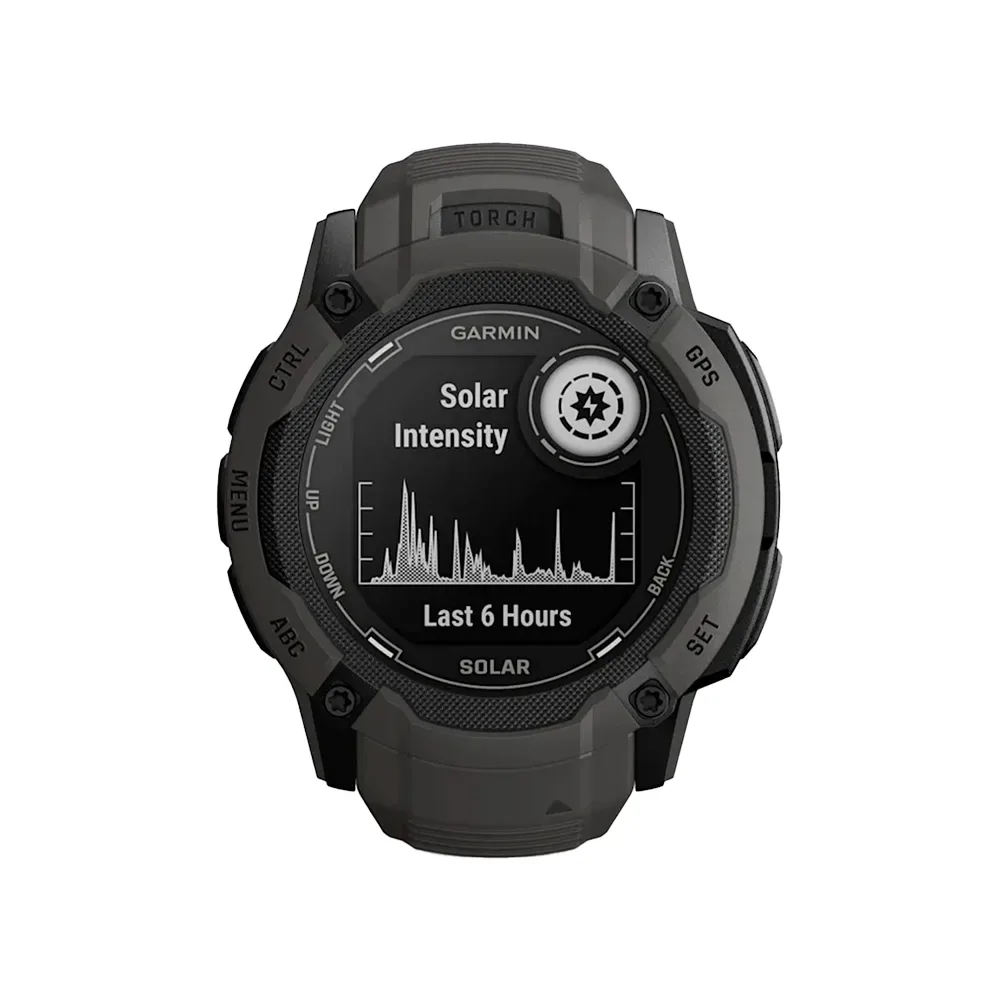 Умные часы Garmin Instinct 2X, 50mm, Solar Graphite (010-02805-00)