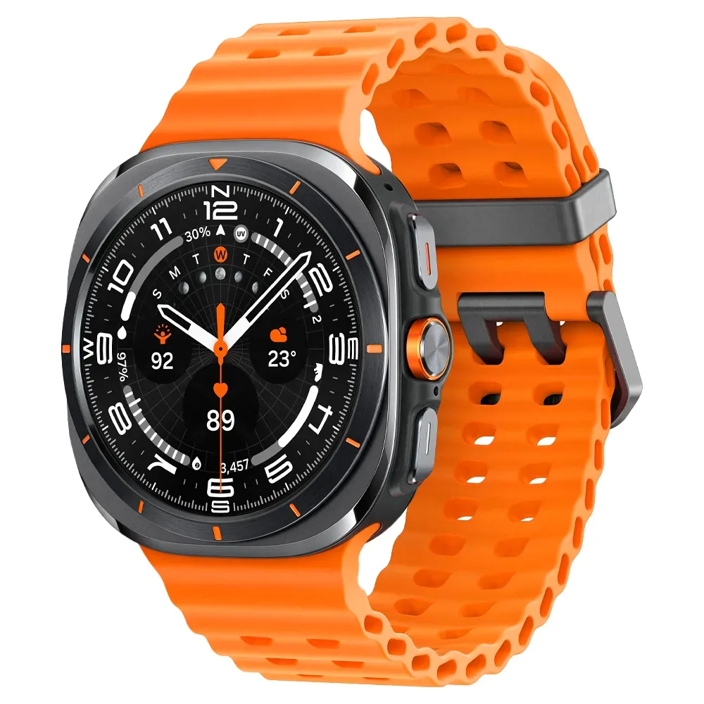 Умные часы Samsung Galaxy Watch Ultra 47mm LTE, ремешок Marine, Titanium Gray (Серый титан)