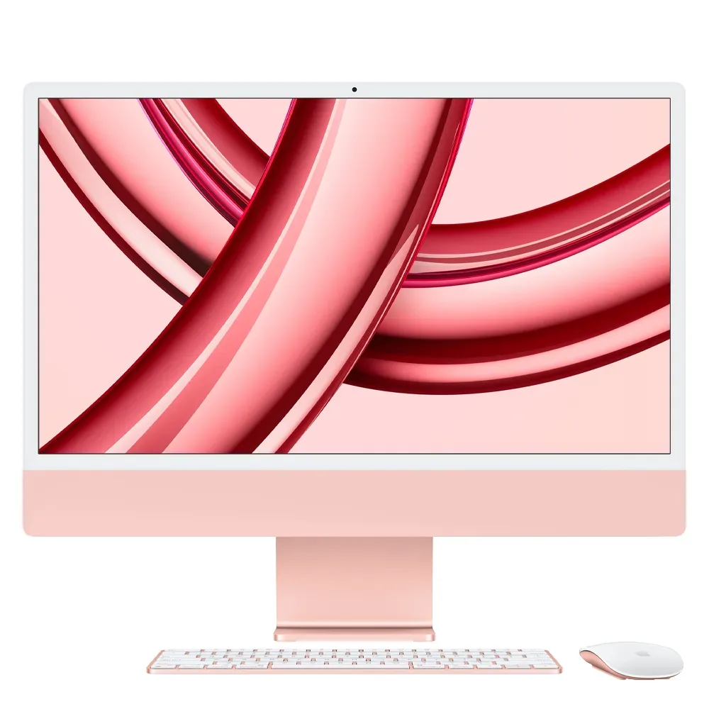 Моноблок Apple iMac 4.5K 24" (M3 8 CPU/10 GPU, 2023) 8/256GB, Pink (Розовый)