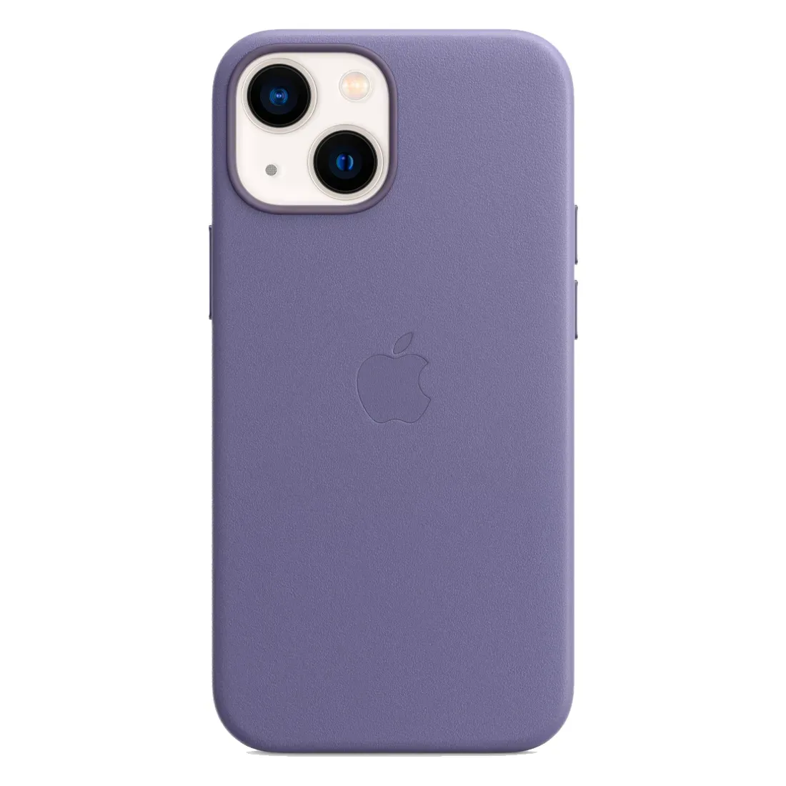 Кожаный чехол с поддержкой MagSafe Apple Leather Case для iPhone 13 mini, Wisteria (Сиреневая глициния)