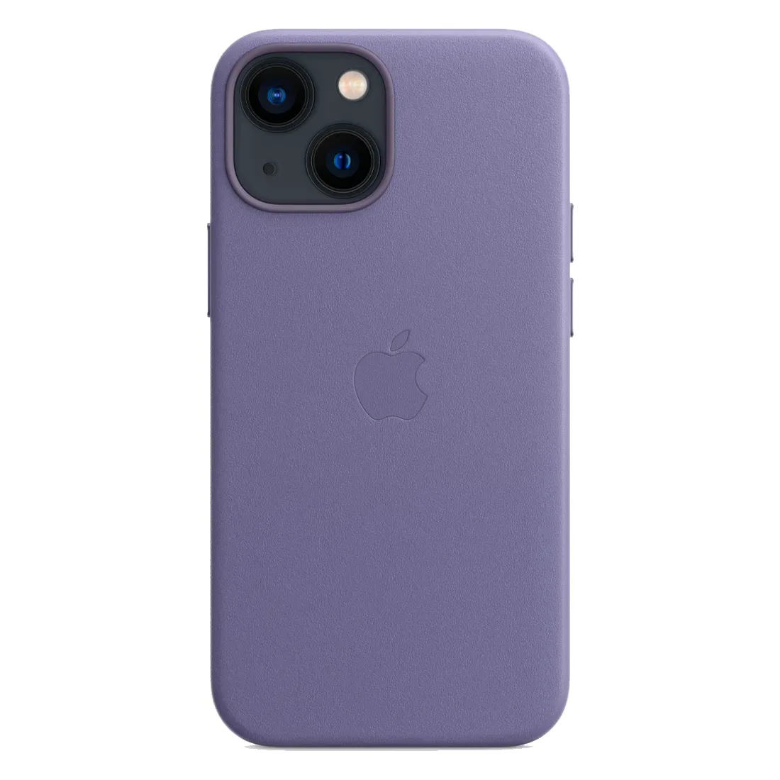 Кожаный чехол с поддержкой MagSafe Apple Leather Case для iPhone 13 mini, Wisteria (Сиреневая глициния)
