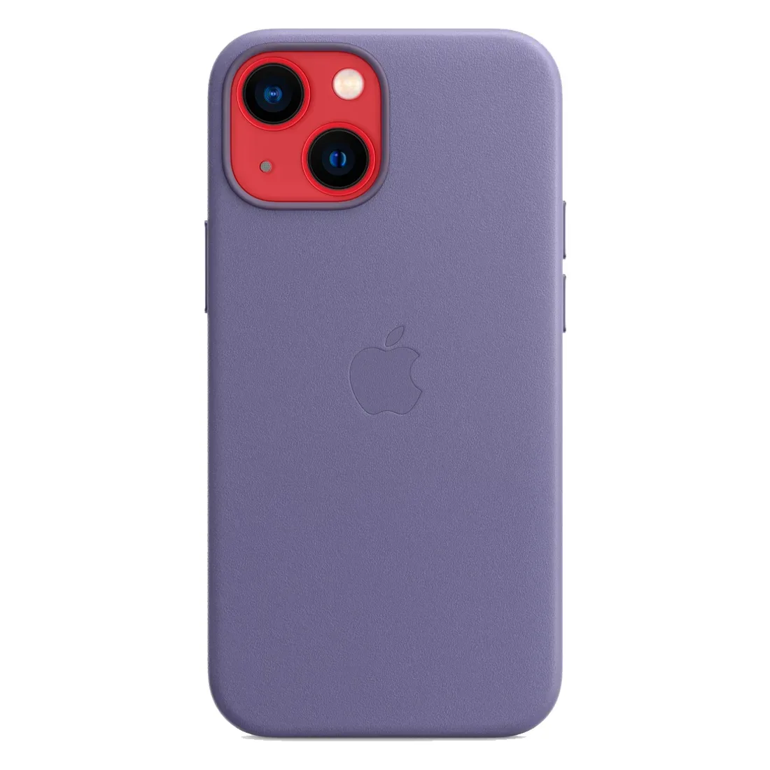 Кожаный чехол с поддержкой MagSafe Apple Leather Case для iPhone 13 mini, Wisteria (Сиреневая глициния)