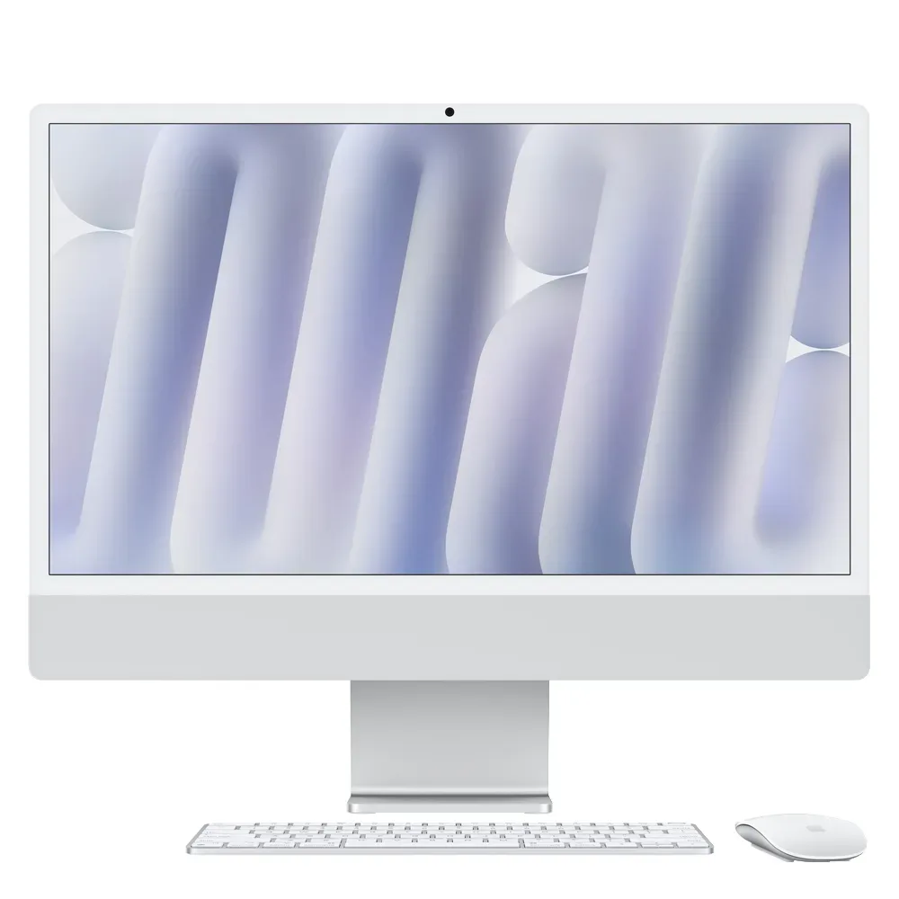 Моноблок Apple iMac 4.5K 24" (M4, 10 CPU/10 GPU, 2024) 32/2TB, Silver (Серебристый)