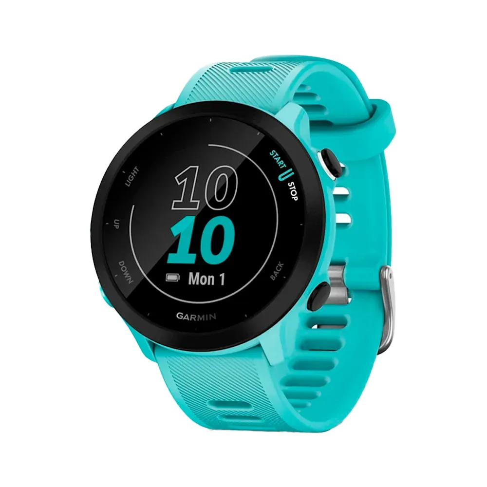 Умные часы Garmin Forerunner 55, 42mm, Aqua (010-02562-12)