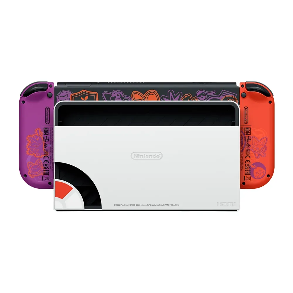 Портативная игровая консоль Nintendo Switch (OLED-модель), Pokemon Scarlet & Violet Edition