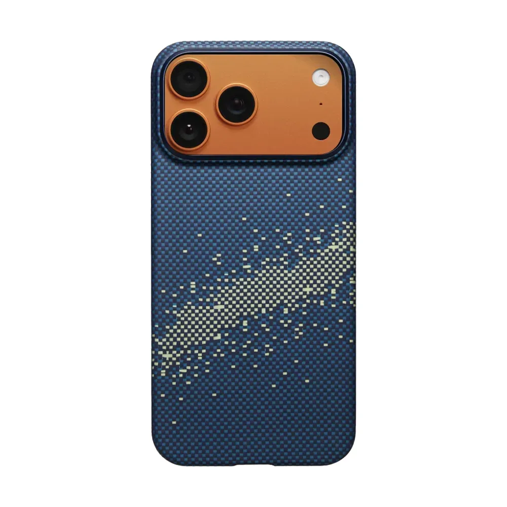 Чехол PITAKA Ultra-Slim Case для Apple iPhone 17 Pro Max (PitaTap) MagSafe, Milky Way Galaxy