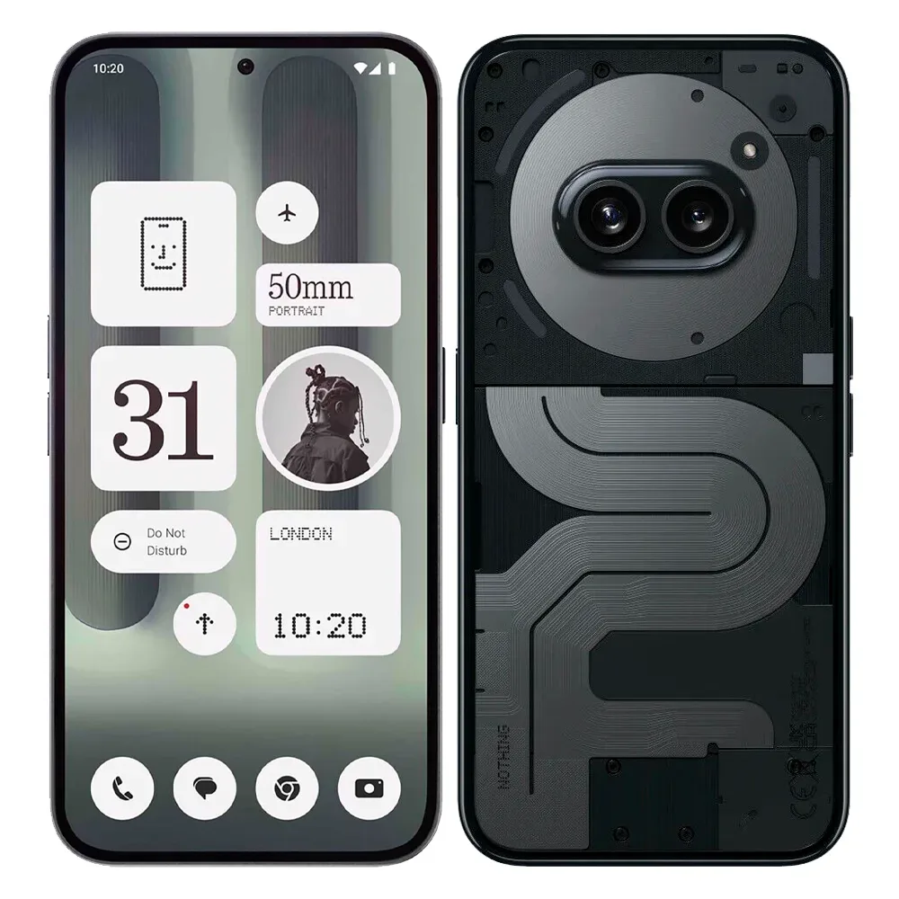 Смартфон Nothing Phone (2A) Plus 12/256GB, Black (Черный)