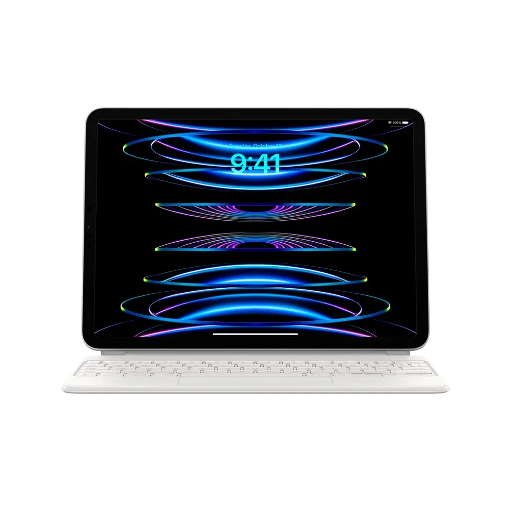 Клавиатура Apple Magic Keyboard для iPad Pro 11" (3-го поколения) и iPad Air (4‑го поколения), White (Белый) MJQJ3