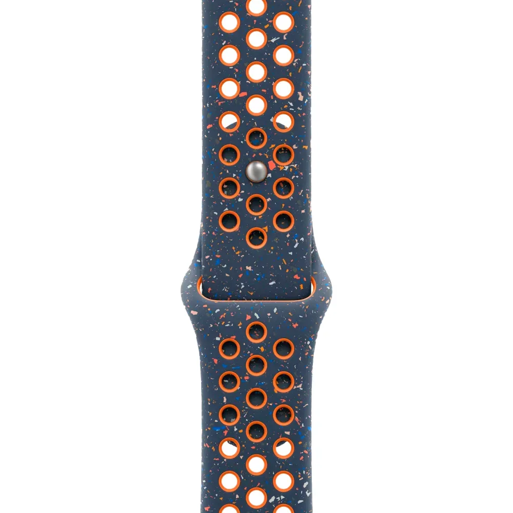 Умные часы Apple Watch Series 9 GPS, 41mm, Aluminium Case with Blue Flame Nike Sport Band (MUUT3) S/M, Pink (Розовый) (MR9N3)