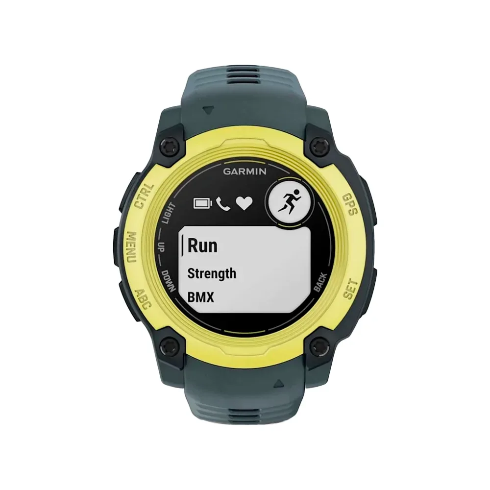 Умные часы Garmin Instinct E, 40mm, Electric Lime with Twilight Band (010-02932-01)