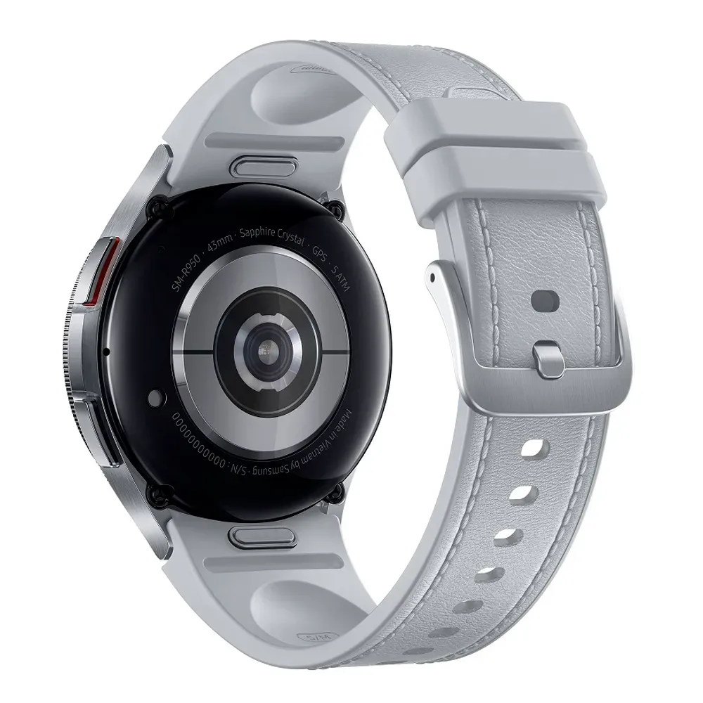Умные часы Samsung Galaxy Watch 6 Classic 43mm Wi-Fi + Cellular, Silver (Серебристый)