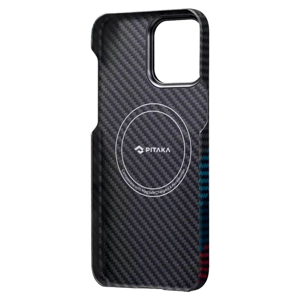 Чехол из арамидного волокна с поддержкой MagSafe PITAKA MagEZ Case 3 1500D для iPhone 14 Pro, Movement (Движение)
