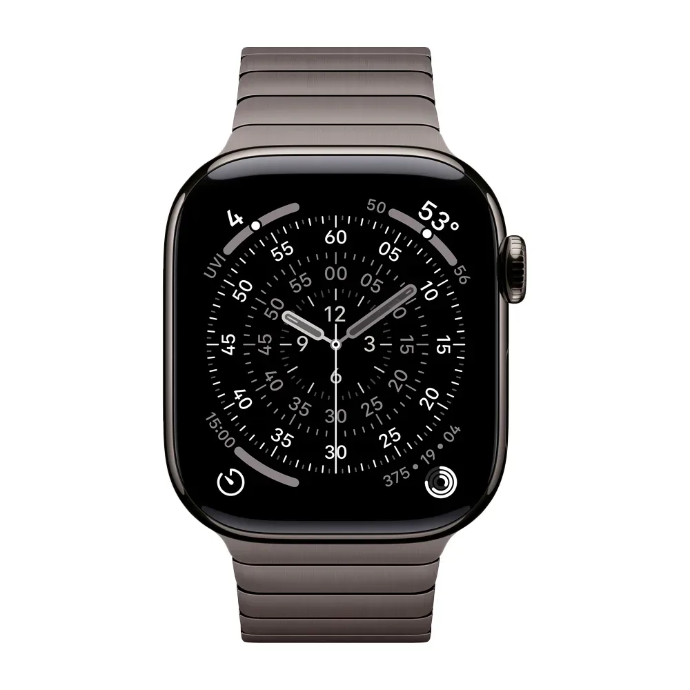 Умные часы Apple Watch Series 11 GPS + Cellular, 42mm, Slate Titanium Case with Slate Link Bracelet