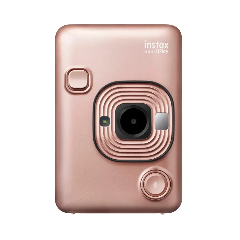 Фотоаппарат мгновенной печати Fujifilm Instax Mini LiPlay, Blush Gold (Розовый)