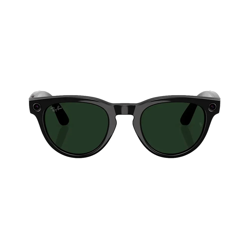 Умные очки Ray-Ban Headliner (Gen 2) Shiny Black / Transition Graphite Green, 150 - 50