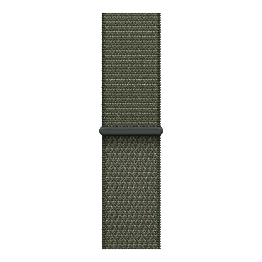 Умные часы Apple Watch SE 3 (2025) GPS, 44mm, Midnight Aluminium Case with Forest Sport Loop