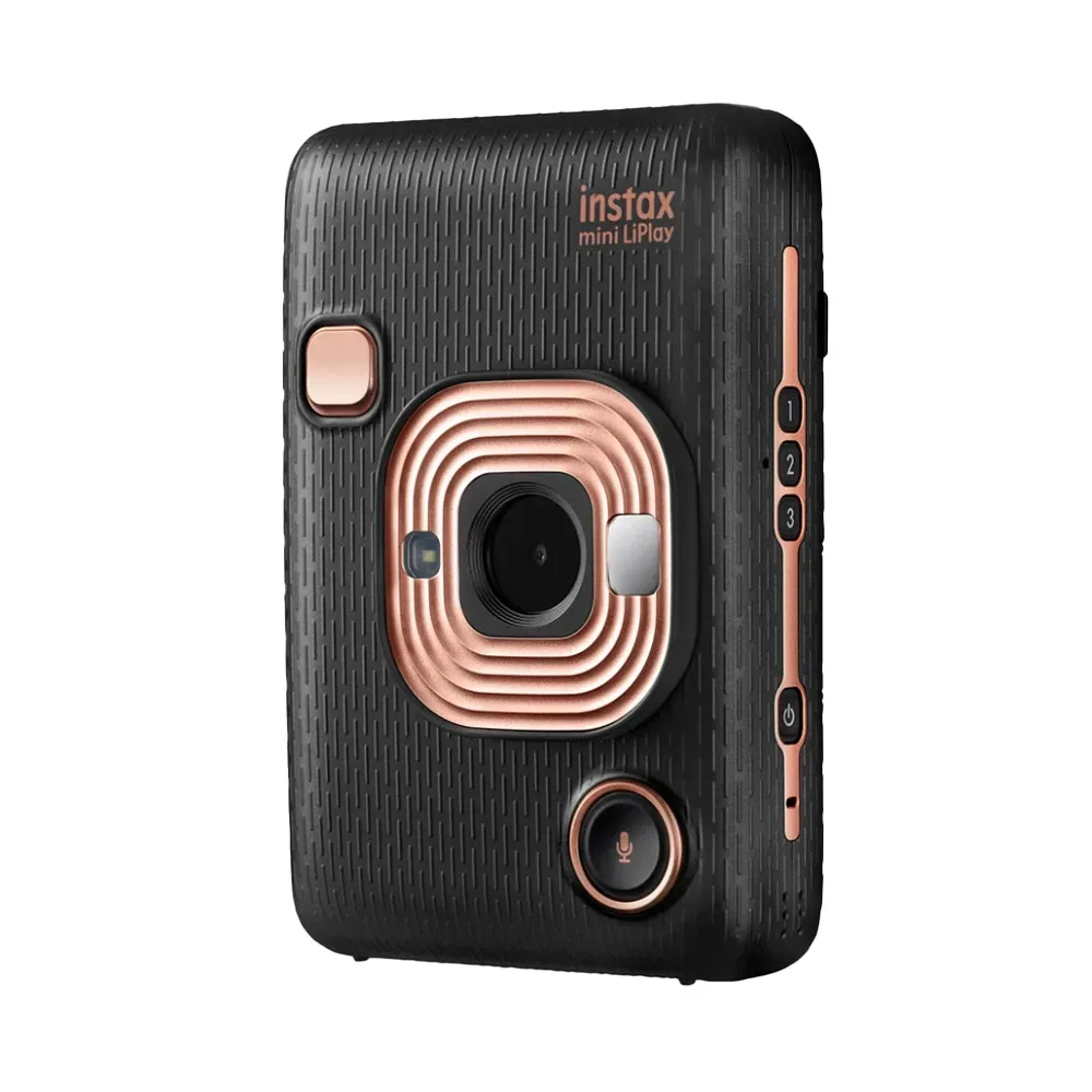 Фотоаппарат мгновенной печати Fujifilm Instax Mini LiPlay, Elegant Black (Черный)