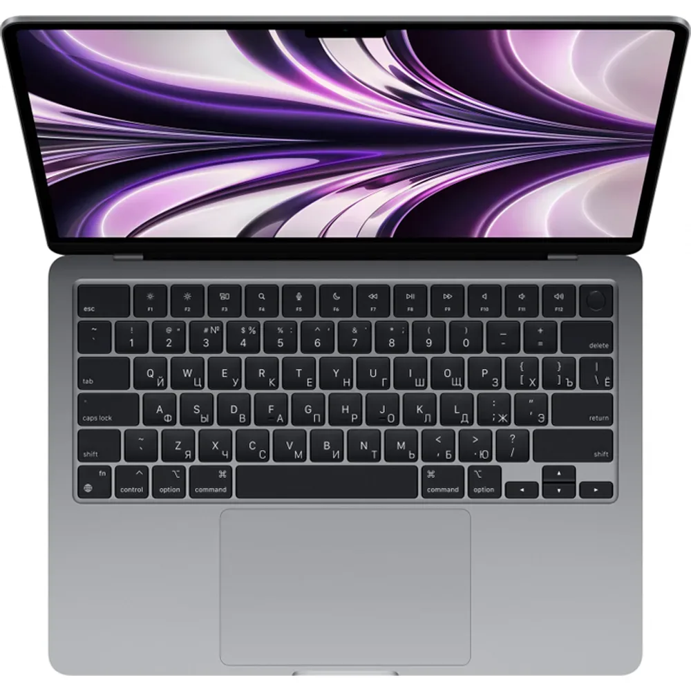 Ноутбук Apple MacBook Air 13 M2 8/256GB, Space Gray (Серый космос) MLXW3