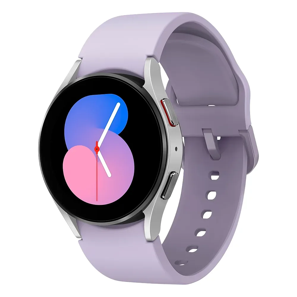 Умные часы Samsung Galaxy Watch 5 40mm Wi-Fi NFC, Silver/Purple (Лавандовый/Серебристый)