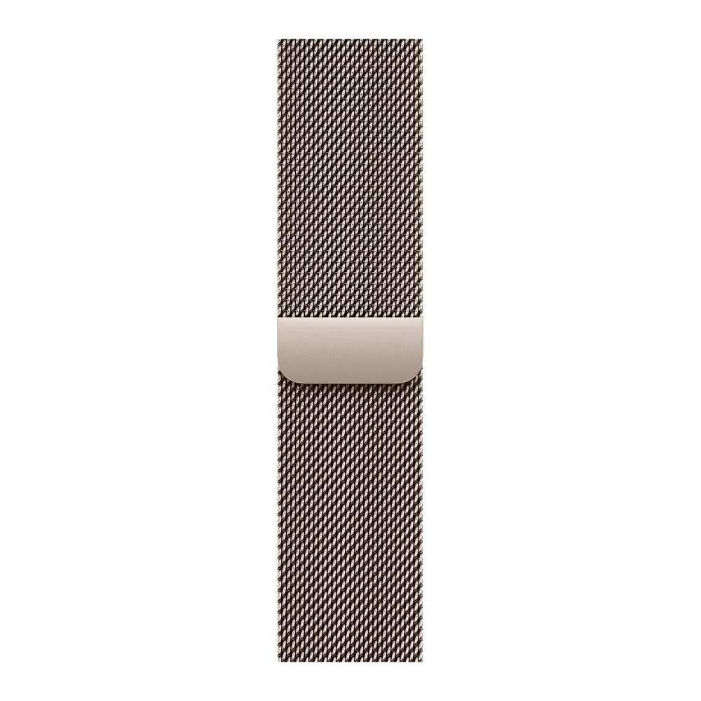 Умные часы Apple Watch Series 10 GPS + Cellular, 42mm, Natural Titanium Case with Milanese Loop, Natural