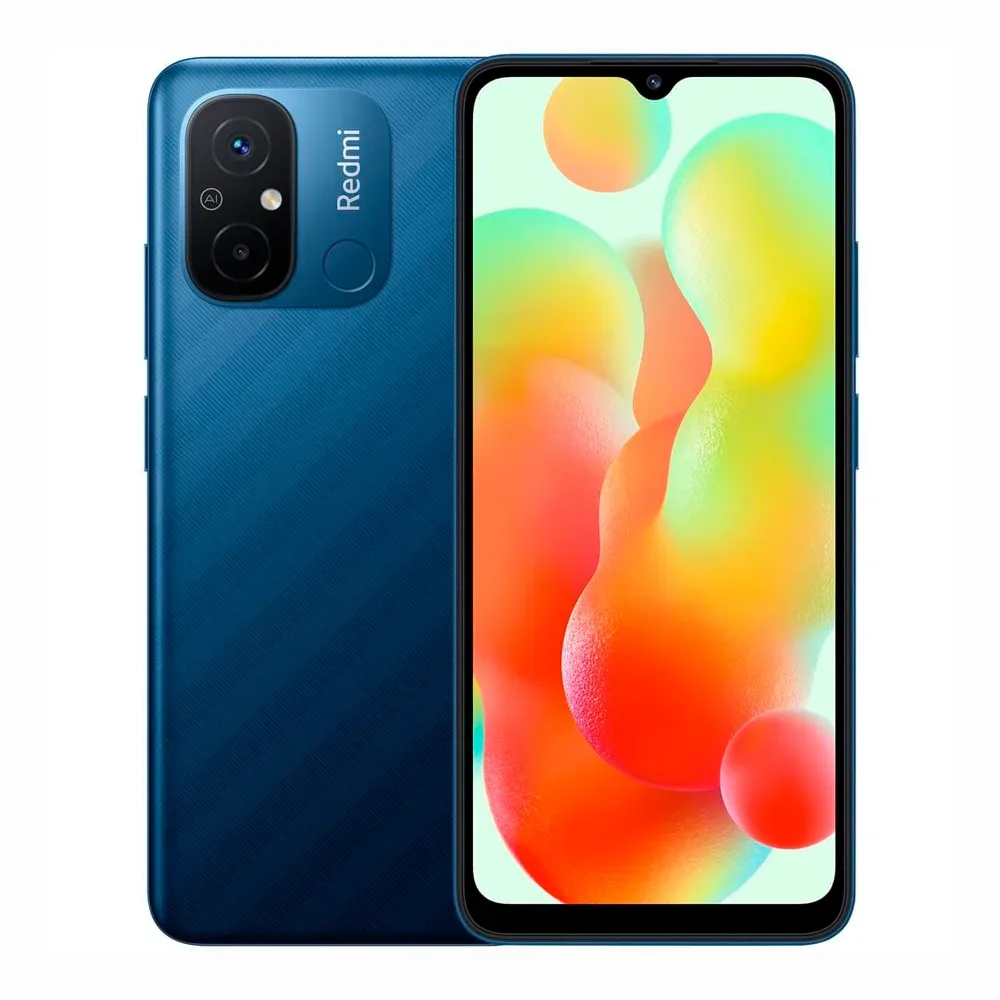 Смартфон Xiaomi Redmi 12C 3/64GB, Ocean Blue (Морской синий)