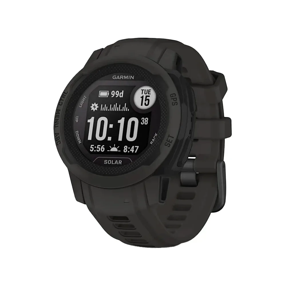 Умные часы Garmin Instinct 2s, 40mm, Solar Graphite (010-02564-10)