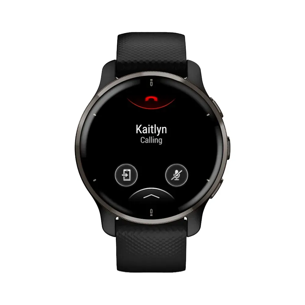 Умные часы Garmin Venu 2 Plus, 43.6mm, Slate Black (010-02496-11)