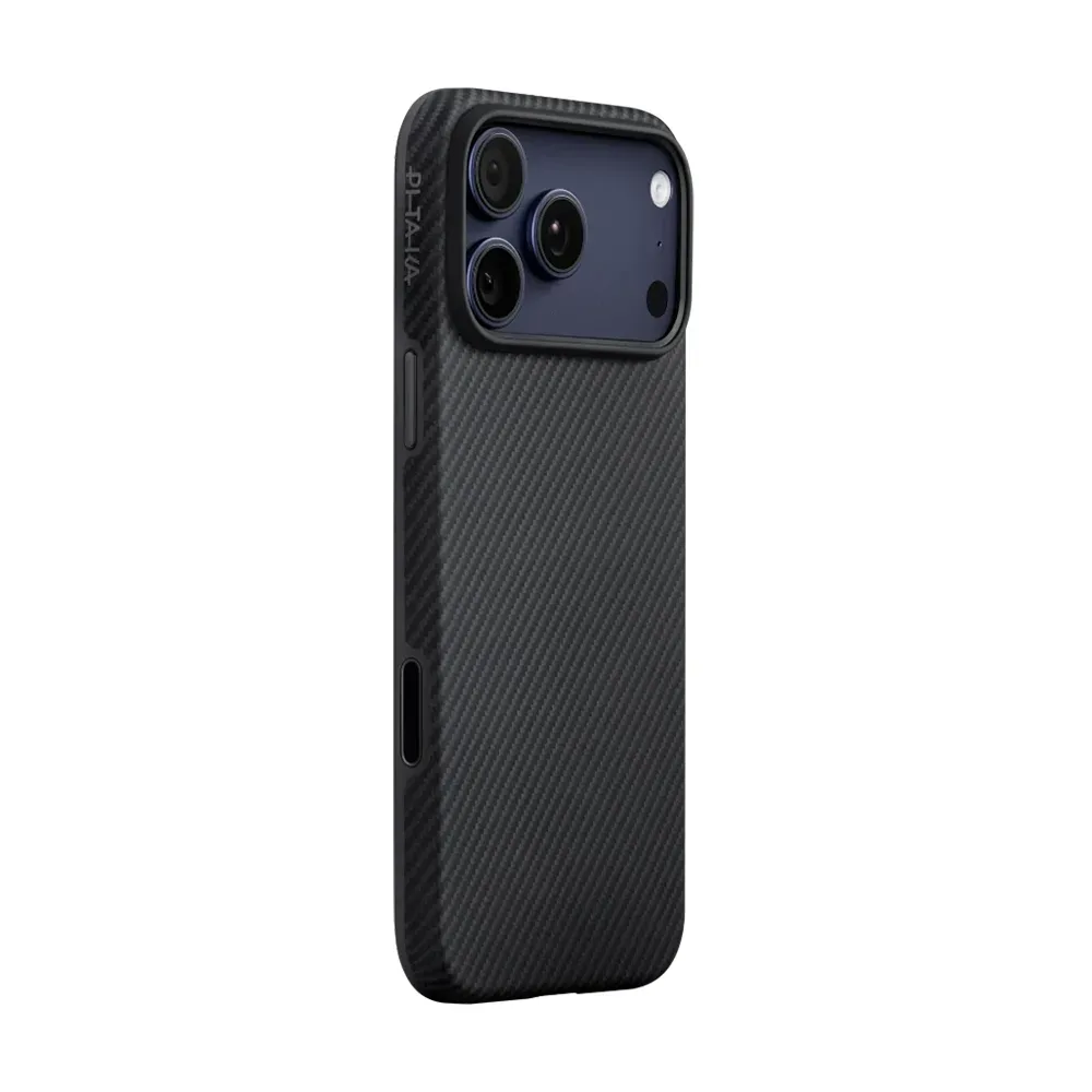 Чехол PITAKA Aramid UltraGuard Case для Apple iPhone 17 Pro Max MagSafe, Black/Gray