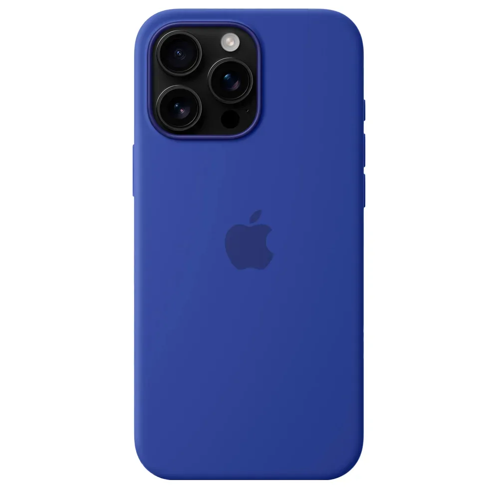 Силиконовый чехол с поддержкой MagSafe Apple Silicone Case для iPhone 16 Pro Max, Ultramarine (Ультрамарин)