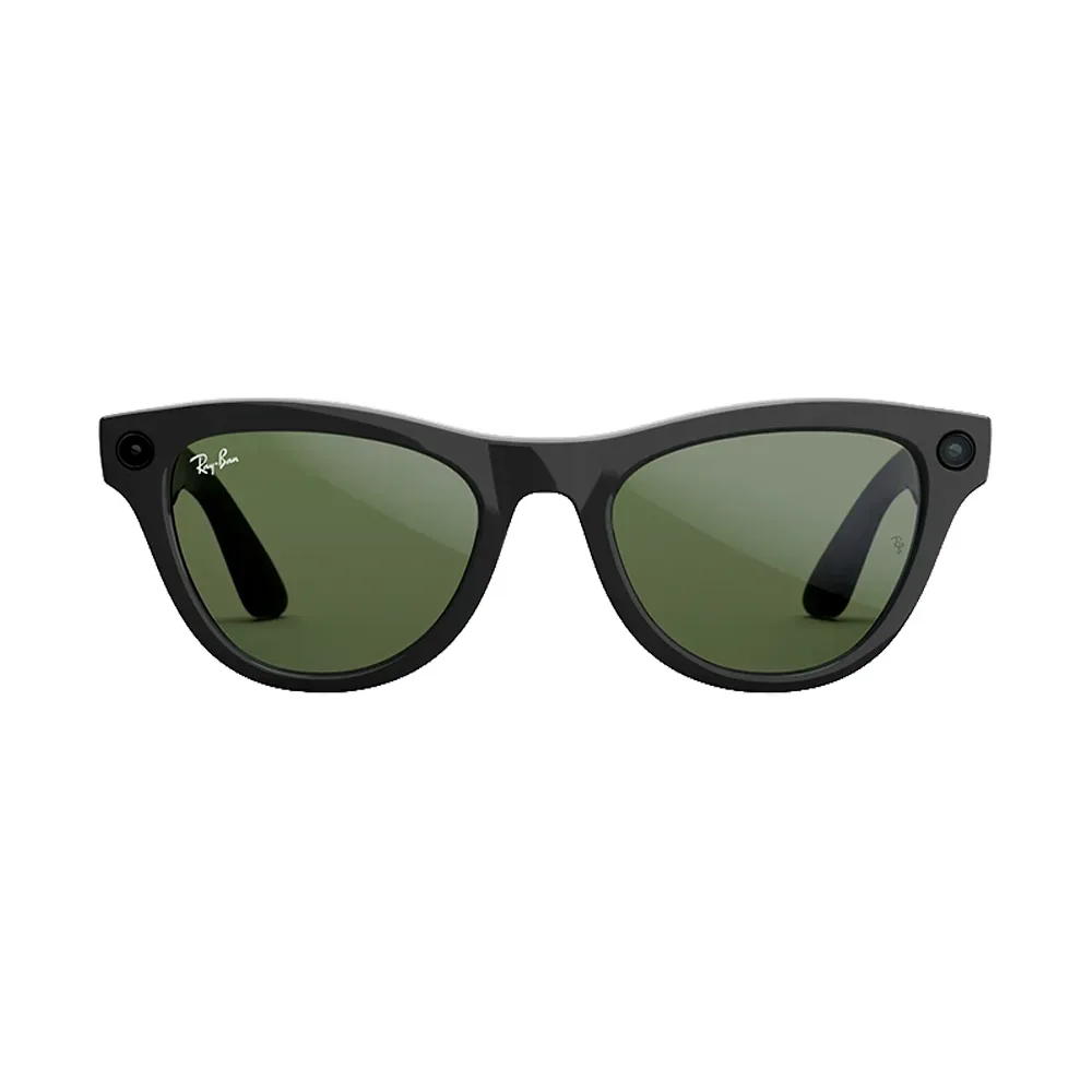 Умные очки Ray-Ban Skyler (Gen 2) Shiny Black / G15 Green 150 - 52