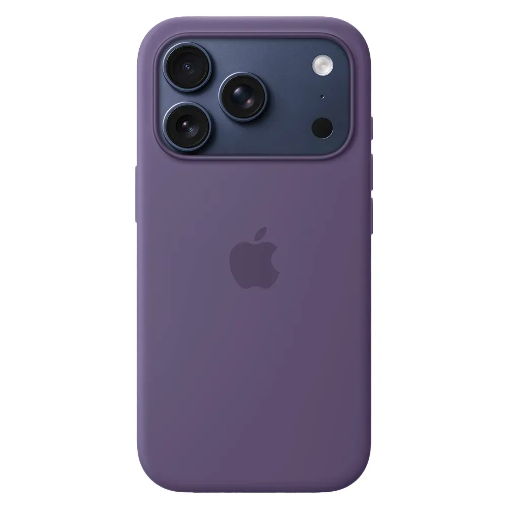 Силиконовый чехол Apple Silicone Case with MagSafe для iPhone 17 Pro, Purple Fog