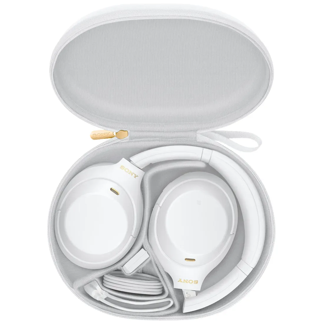 Беспроводные наушники Sony WH-1000XM4, Silent White (Белый)